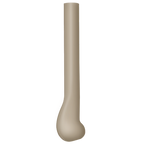 HANDY-SHIELD MAXX - VALVE & SUPPLY COVER ALMOND