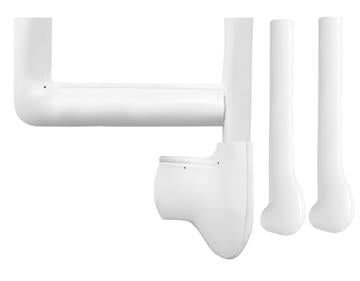 SPECIALTY ITEM - KITCHEN END OUTLET & P-TRAP, 2 VALVE SUPPLY COVERS