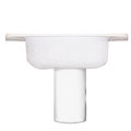 SPECIALTY ITEM - WASTE DISPOSAL COVER WHITE (BADGER 1 & 5)