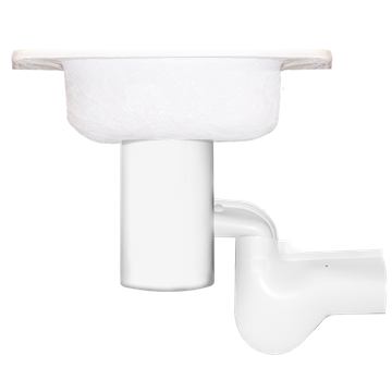 SPECIALTY ITEM - WASTE DISPOSAL WITH BEND & P-TRAP (PRO-333/SS/77)
